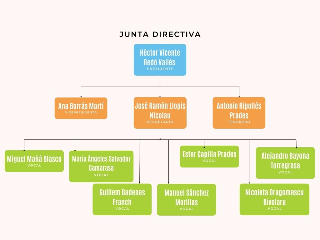 Foto de la Junta Directiva de Afanias Castellón